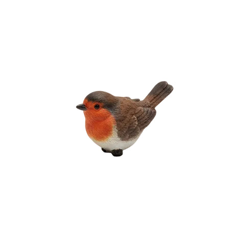 Bird, polystone 12.5x6.5x9cm - Assorted colours each