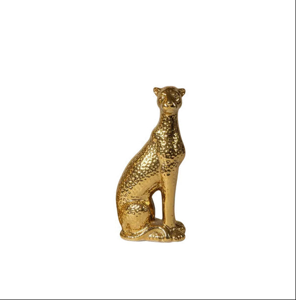 Cheetah standing sculpture 10x20cm