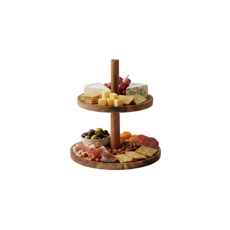 Food stand 2 tiers 22x23cm