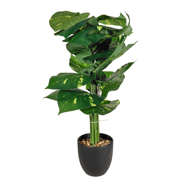 Dieffenbachia artificial plant in pot 66cm - Green