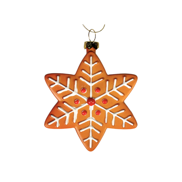 Gingerbread Star Biscuit 6.9X2X8.5Cm