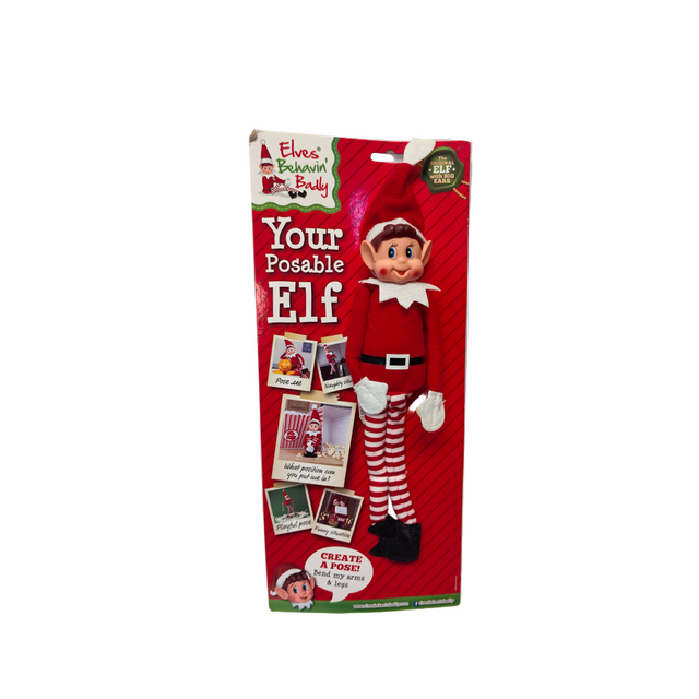 Xmas Elf Naughty 30cm - Boy