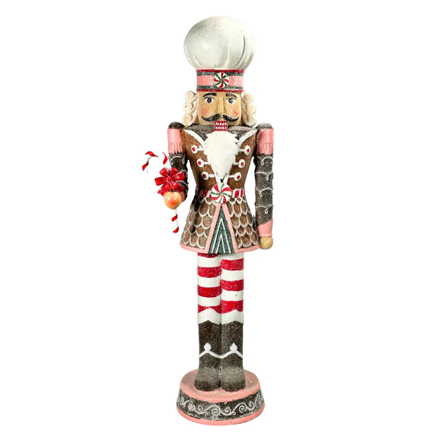 45Cm Nutcracker W Candy Cane