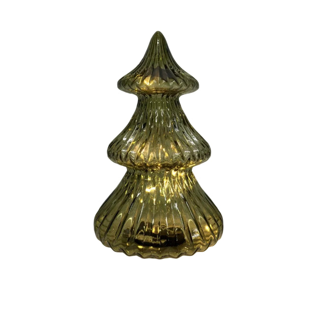 Green Tree With LED 21cm