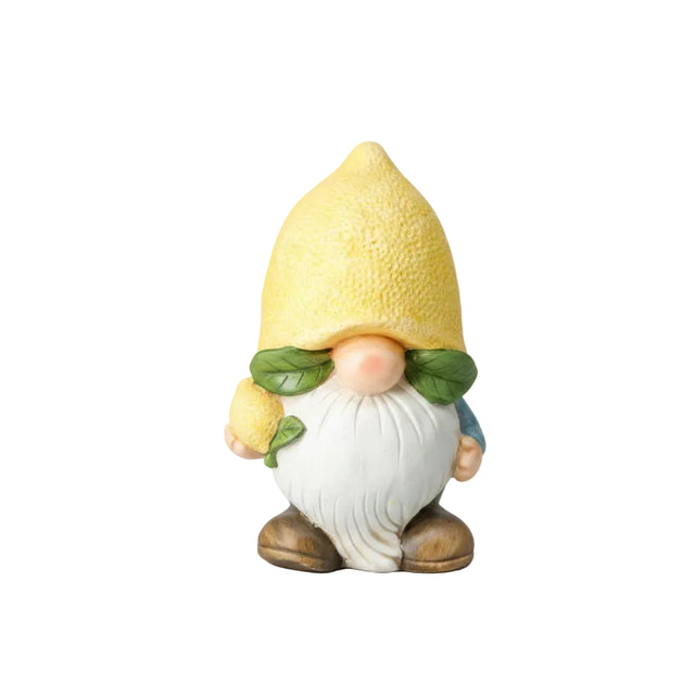Gnome standing 20x15x32cm - Lemon Hat