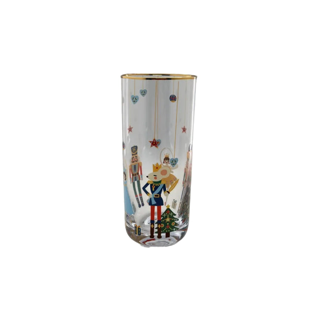 Drinking Glass 380ml Nutcracker