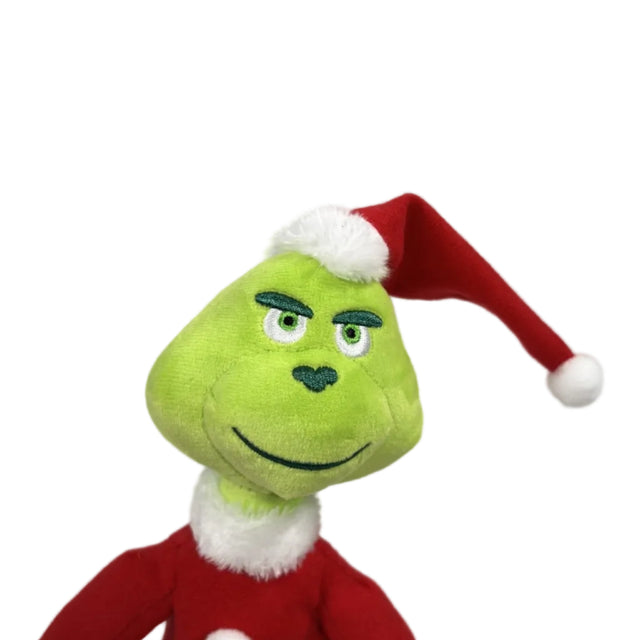 Grinch Plush With Santa Suit 32X12cm