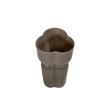 Grey Vase 12x30cm