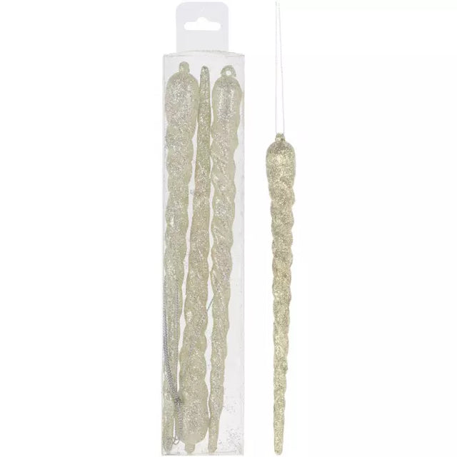 Icicle 23cm Set of 3