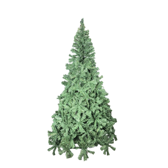 Green pine Christmas tree 2000 tips 2.4m