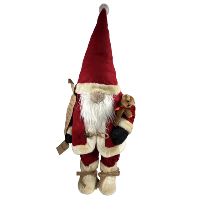 Gnome Santa With Naughty And Nice List 90Cm