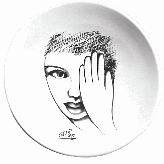 CEREAL/SOUP BOWL -eye 4 detail (0P-CB-EFD)