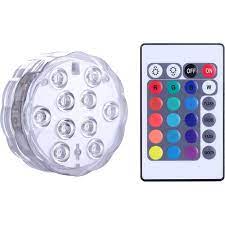 Round Base Light with remote - Multicolour