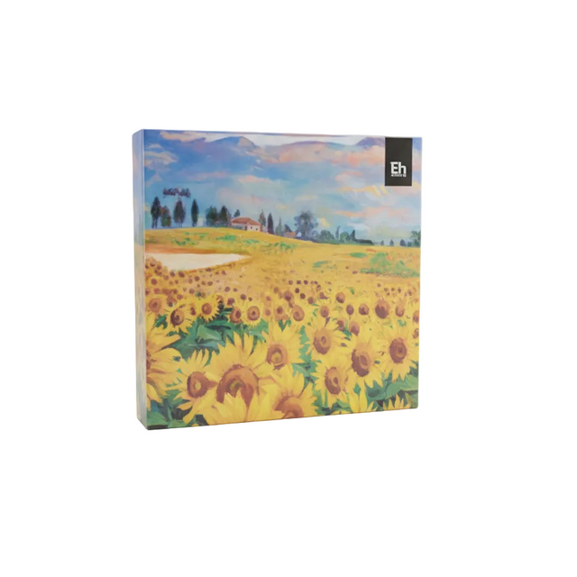 Napkins 16pcs 33x33cm - Sunflower field